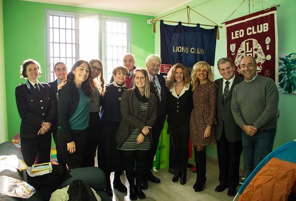 Il Presidente Affronti all’inaugurazione della stanza per i nonni-detenuti alla Casa Circondariale