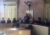 FRIDAY FOR FUTURE – Il Presidente Affronti riceve i ragazzi in sala consiliare con il Sindaco e l’Assessore Panigazzi