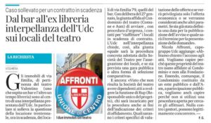 Interpellanza UDC sui locali di Via Emilia 79: chiediamo bando trasparente e partecipazione per un bene di proprietà pubblica
