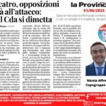 AFFRONTI (UDC): Il futuro del Teatro di Voghera deve essere scelto da un Cda pienamente legittimato