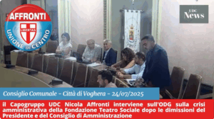 Crisi alla Fondazione Teatro Sociale, Nicola Affronti (UDC): serve trasparenza e responsabilità