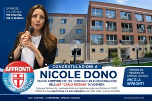Nicole Dono nominata nel CdA dell’ASP “Carlo Pezzani”